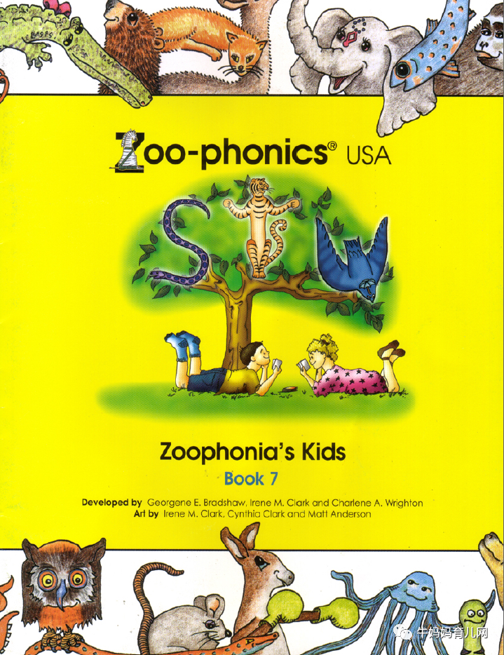 超经典自然拼读入门教程《Zoophonia’s Kids》（7册PDF+5册音频）